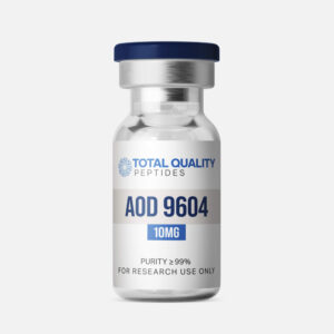 AOD 9604 peptide lyophilized powder 10mg vial – TQ Peptides